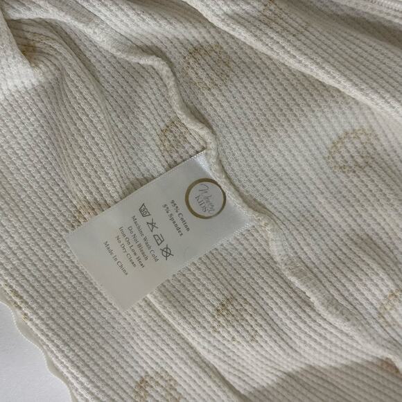 Woven Kids Shell Waffle Zip Suit Footie Sleeper Size 3-6 Months - Picture 4 of 7